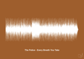plakat: the police - every breath you take - cognac-Soundwave-A1two3