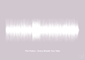 plakat: the police - every breath you take - dusty lilac-Soundwave-A1two3