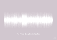 plakat: the police - every breath you take