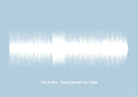 plakat: the police - every breath you take