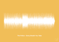 plakat: the police - every breath you take - honeycomb-Soundwave-A1two3