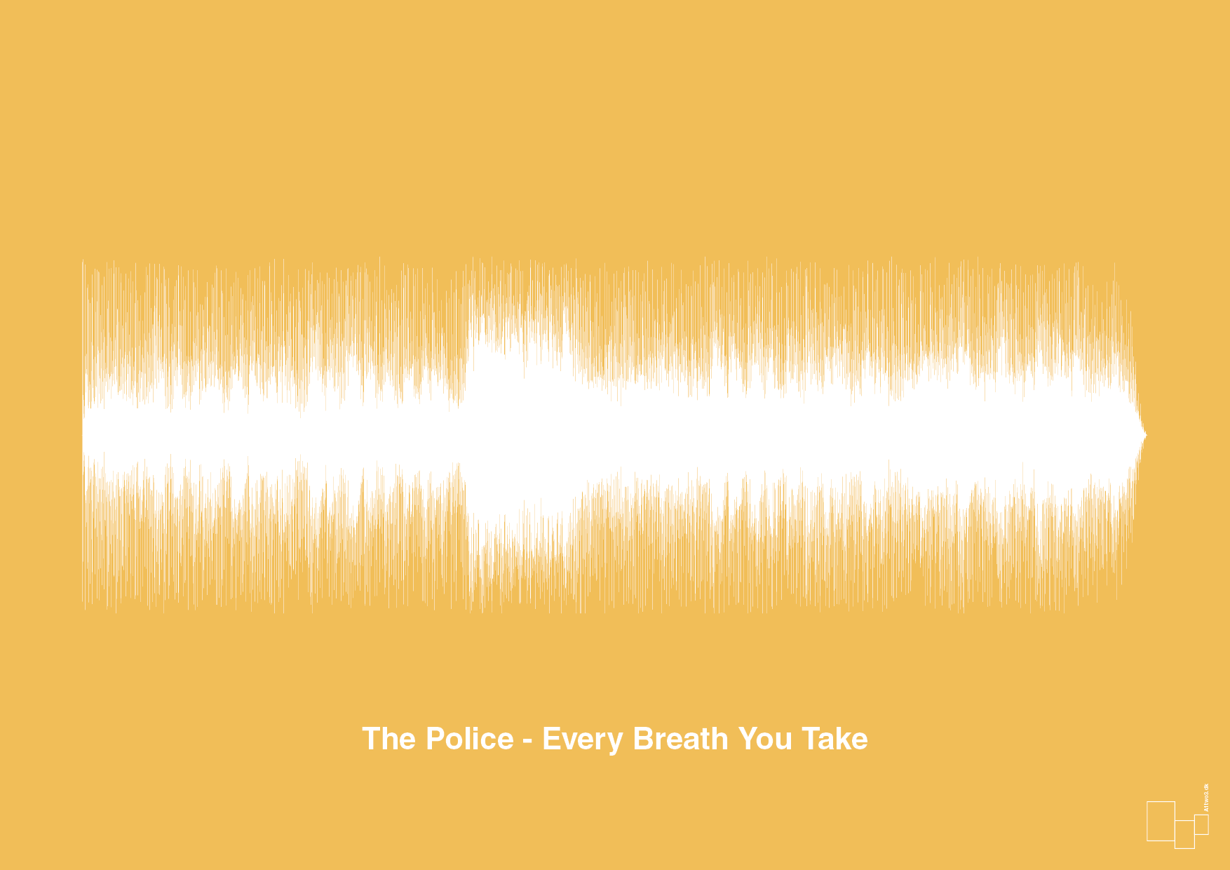 plakat: the police - every breath you take - honeycomb-Soundwave-A1two3