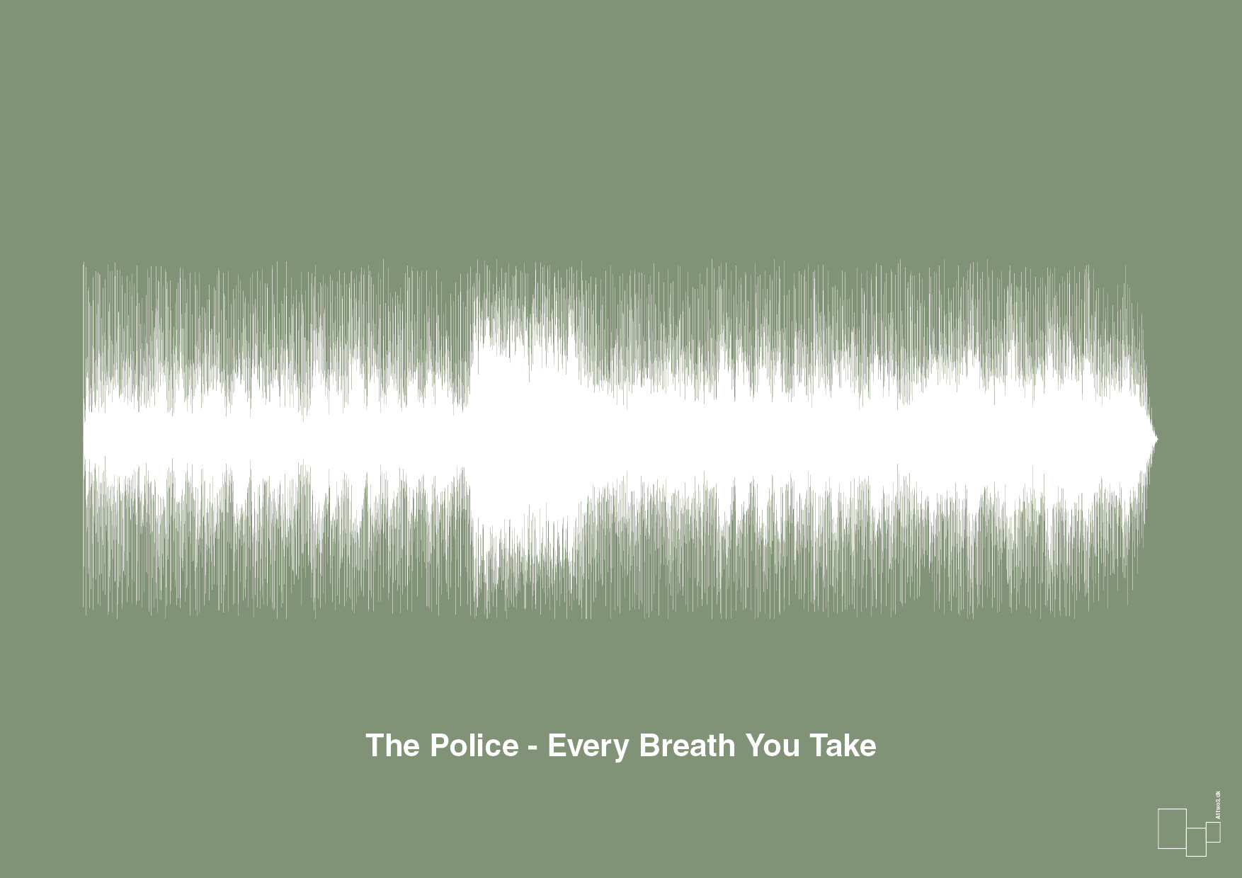 plakat: the police - every breath you take - jade-Soundwave-A1two3