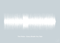 plakat: the police - every breath you take - light drizzle-Soundwave-A1two3