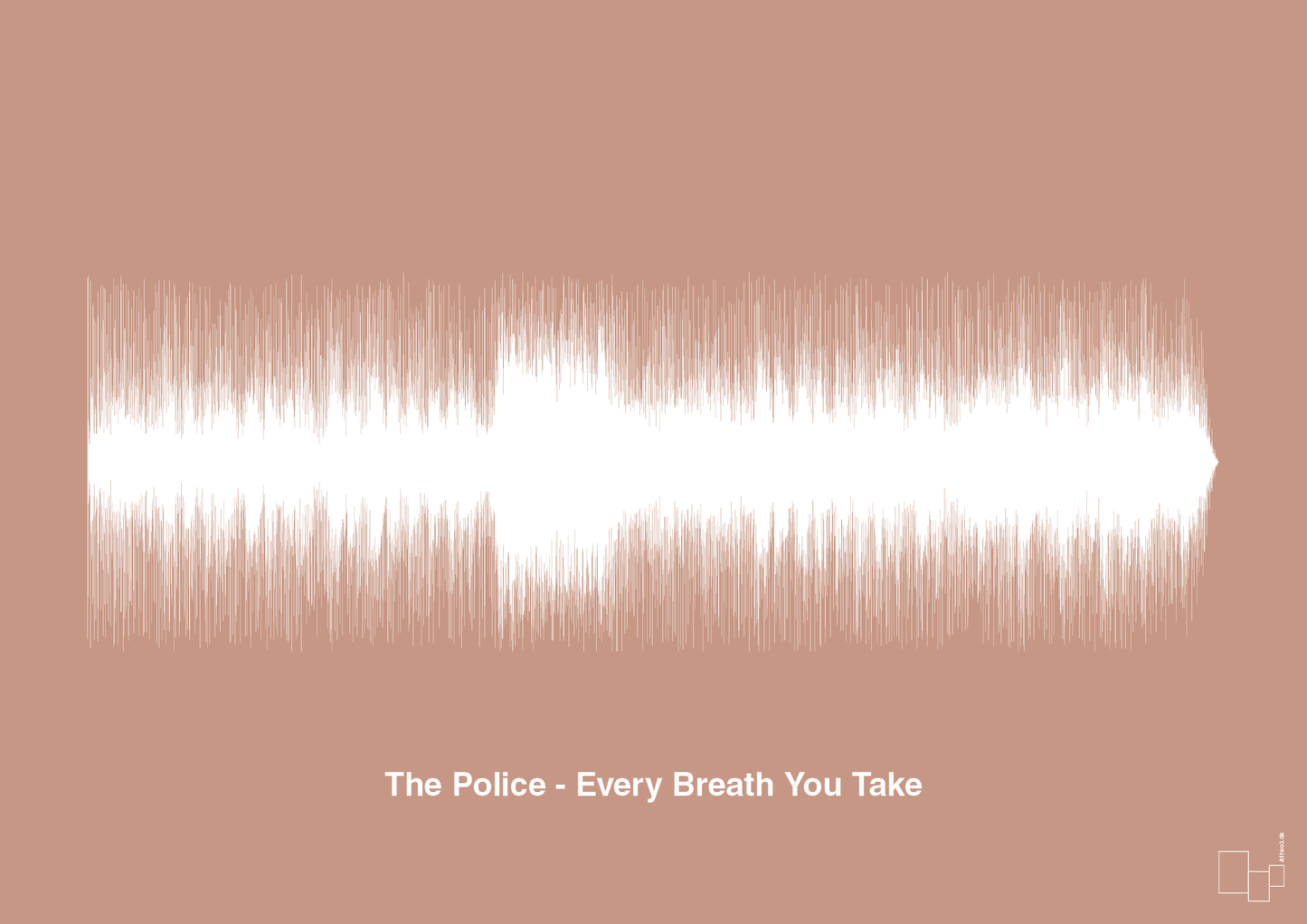 plakat: the police - every breath you take - powder-Soundwave-A1two3