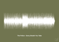 plakat: the police - every breath you take - secret meadow-Soundwave-A1two3