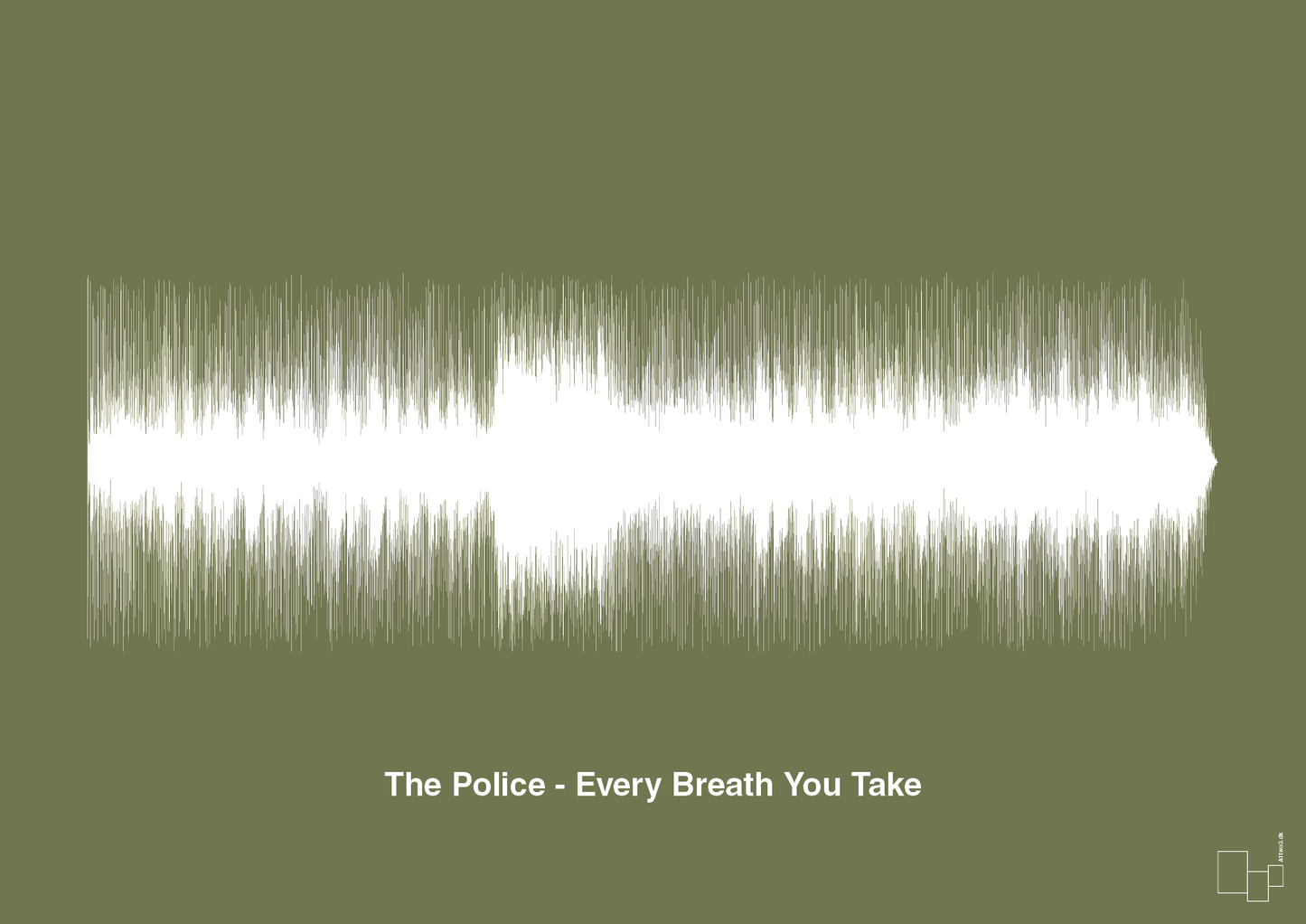 plakat: the police - every breath you take - secret meadow-Soundwave-A1two3