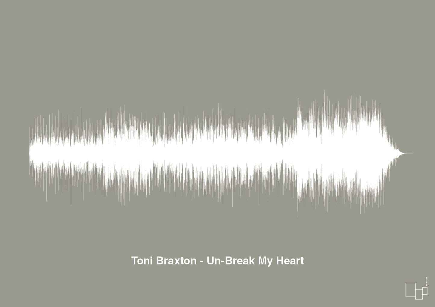 plakat: toni braxton - un-break my heart - battleship gray-Soundwave-A1two3