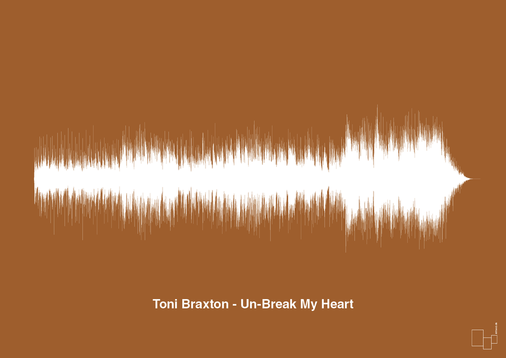 plakat: toni braxton - un-break my heart - cognac-Soundwave-A1two3