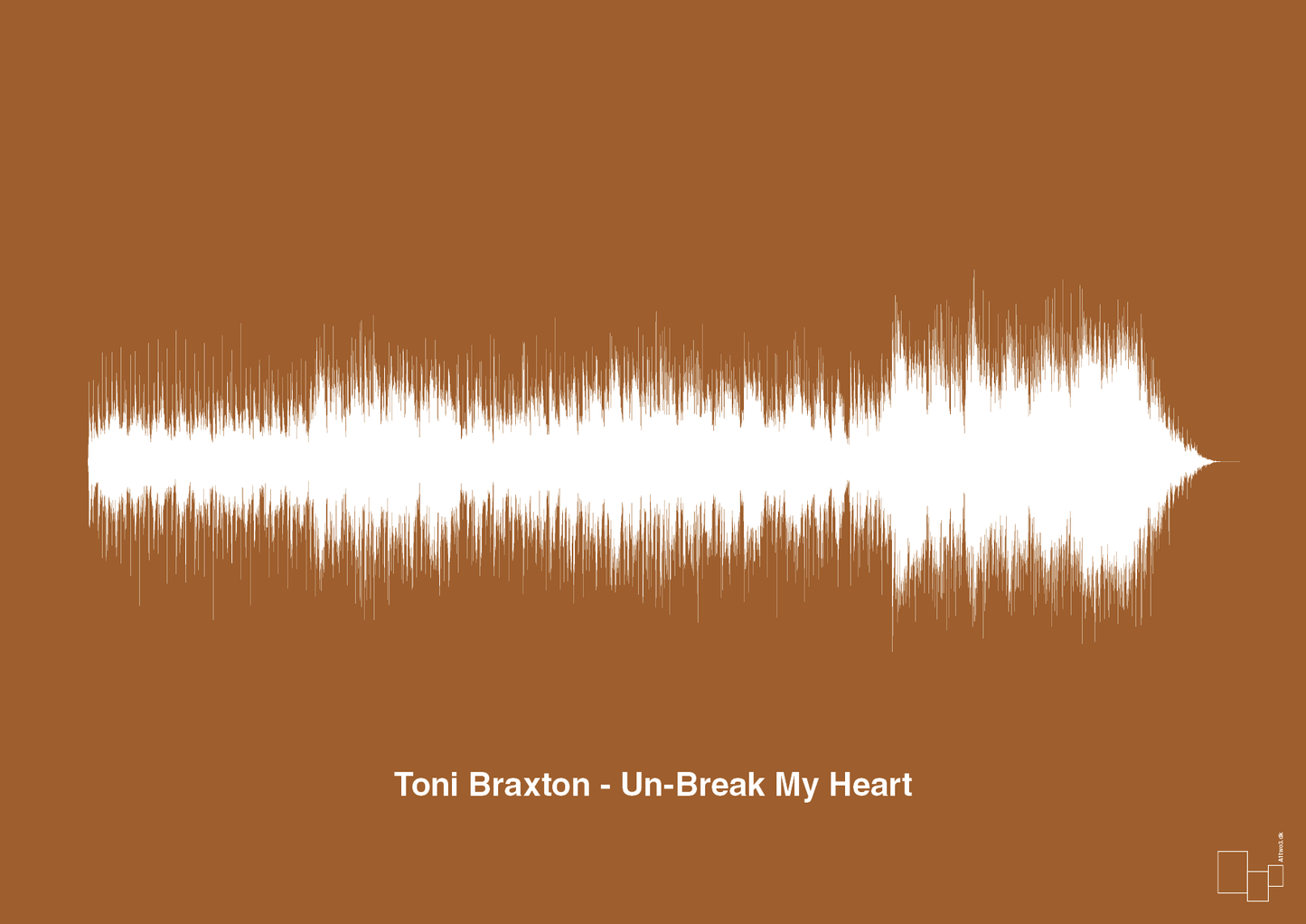 plakat: toni braxton - un-break my heart - cognac-Soundwave-A1two3