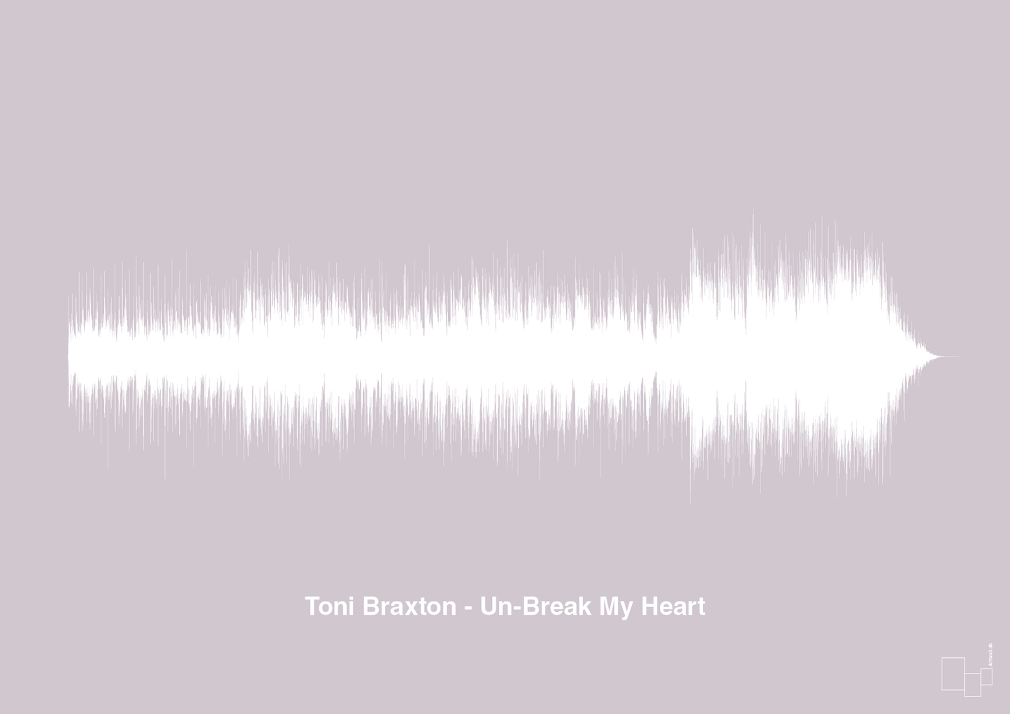 plakat: toni braxton - un-break my heart - dusty lilac-Soundwave-A1two3