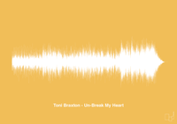 plakat: toni braxton - un-break my heart