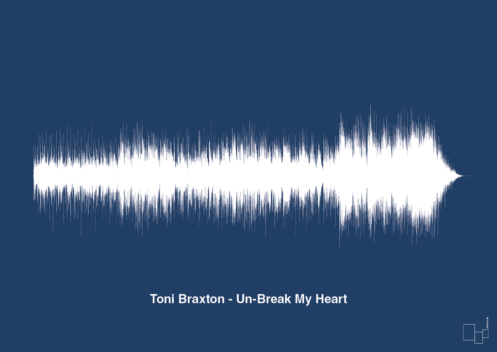 plakat: toni braxton - un-break my heart - lapis blue-Soundwave-A1two3