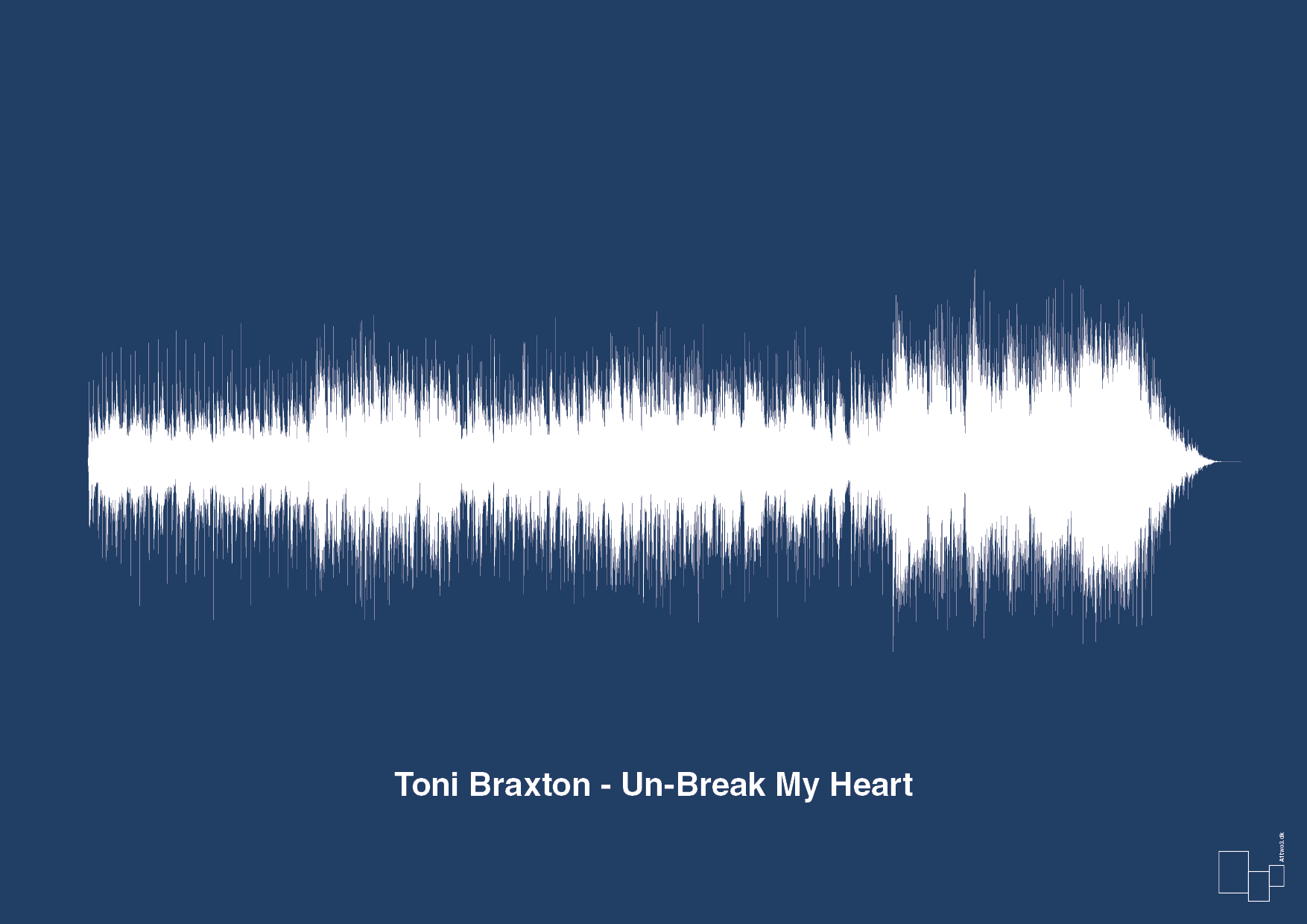 plakat: toni braxton - un-break my heart - lapis blue-Soundwave-A1two3