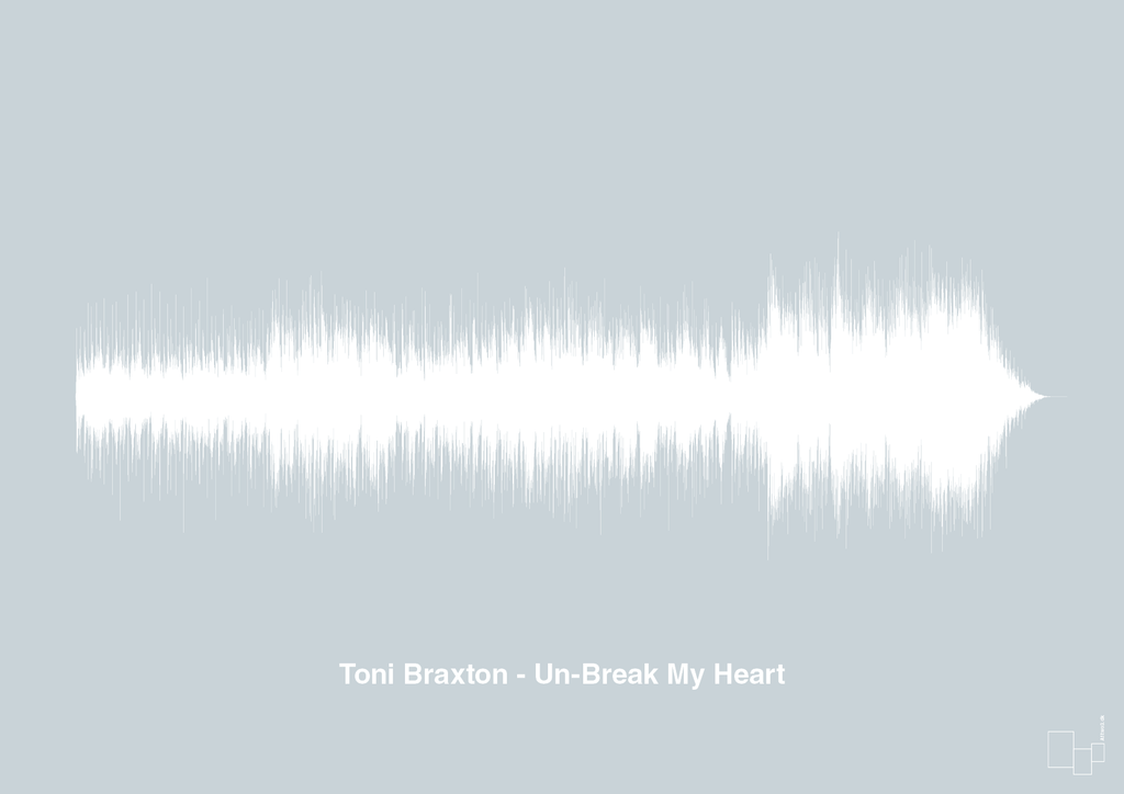 plakat: toni braxton - un-break my heart - light drizzle-Soundwave-A1two3