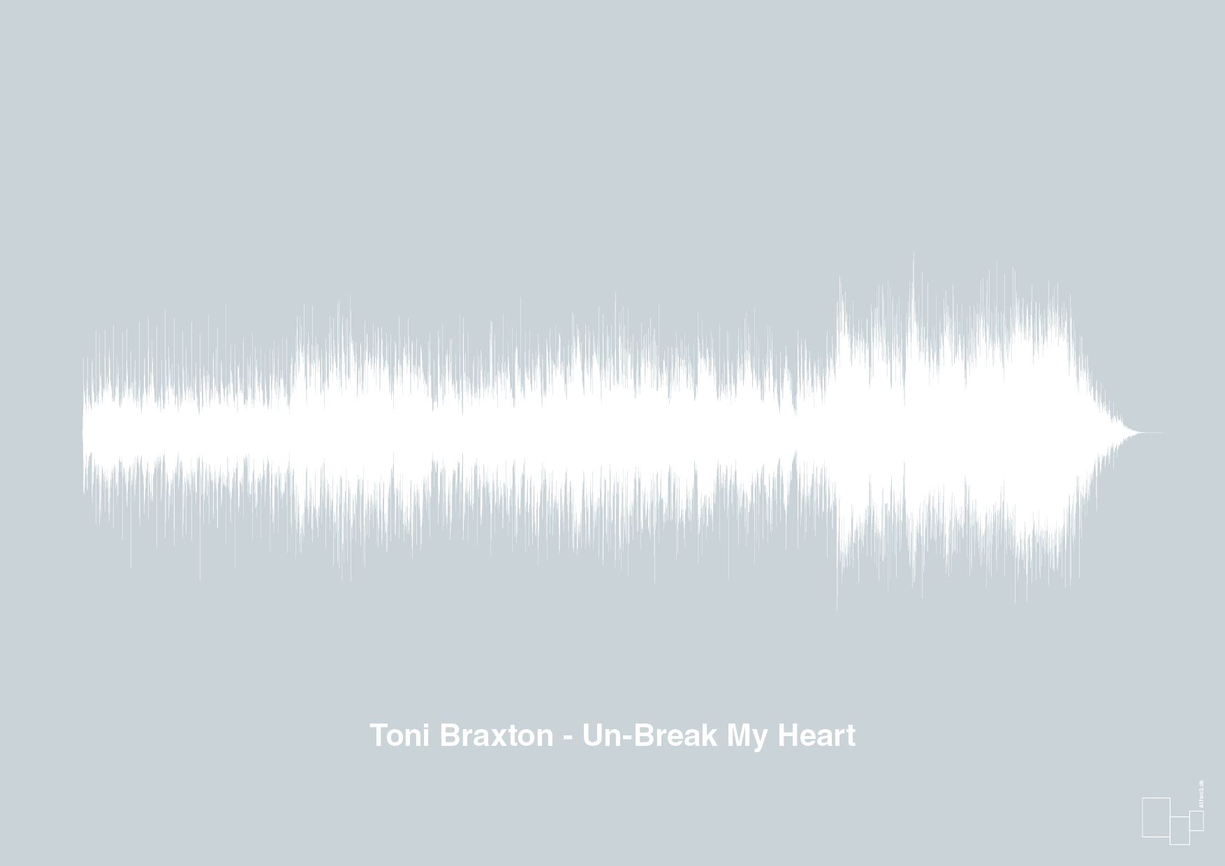 plakat: toni braxton - un-break my heart - light drizzle-Soundwave-A1two3