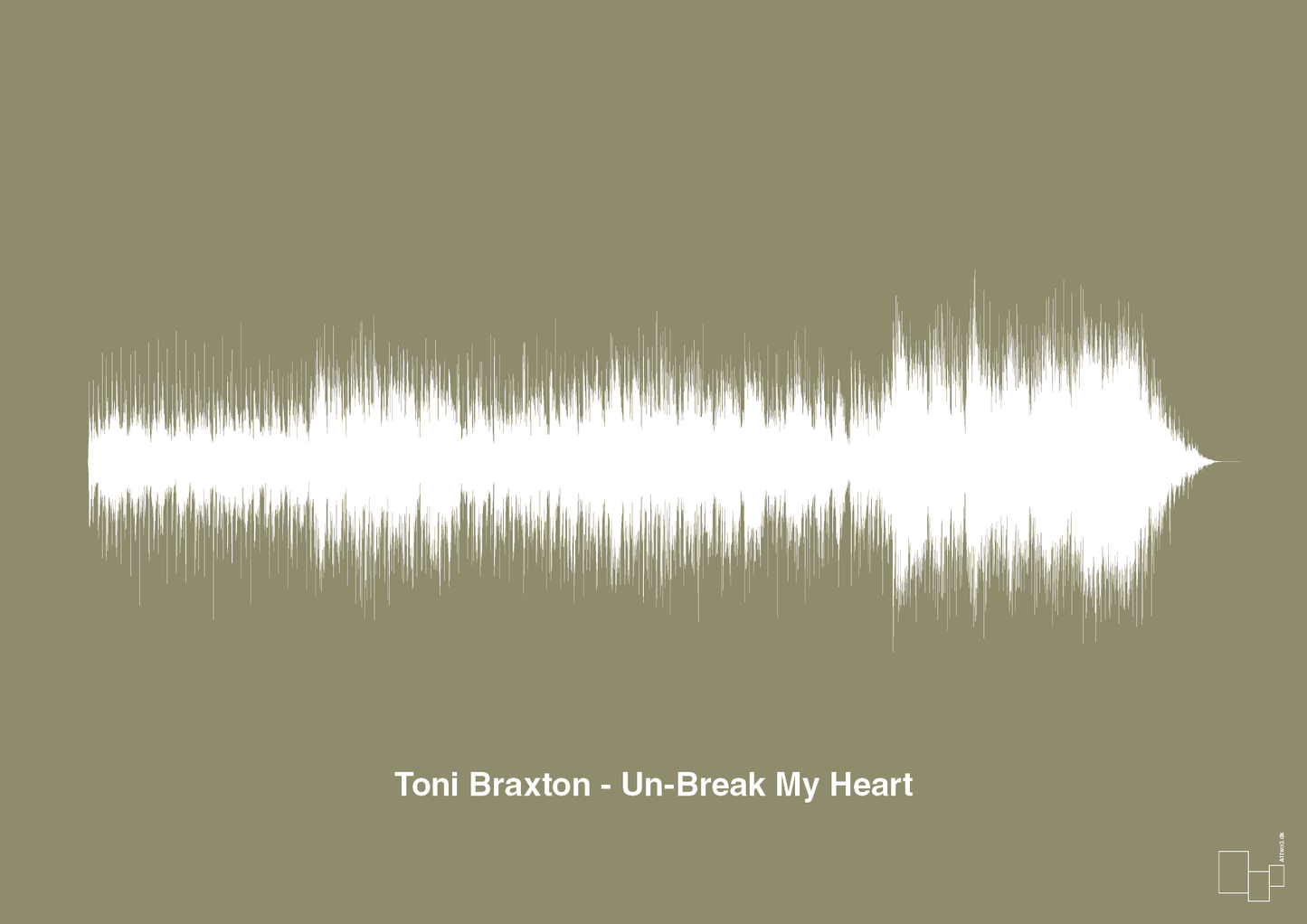 plakat: toni braxton - un-break my heart - misty forrest-Soundwave-A1two3