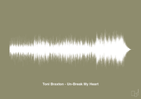 plakat: toni braxton - un-break my heart