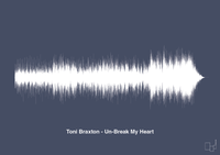 plakat: toni braxton - un-break my heart