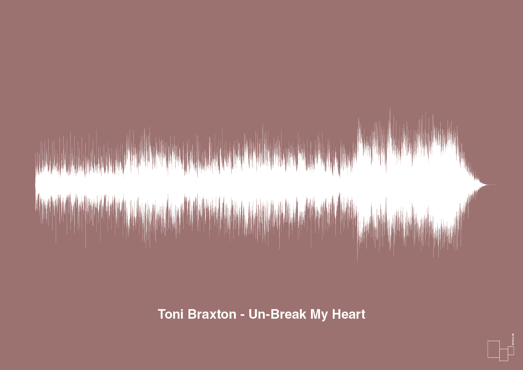 plakat: toni braxton - un-break my heart - plum-Soundwave-A1two3