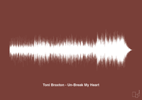 plakat: toni braxton - un-break my heart