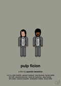 plakat: pulp fiction - battleship gray-FIlm-A1two3