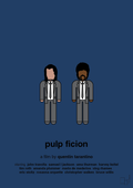 plakat: pulp fiction - lapis blue-FIlm-A1two3