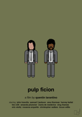 plakat: pulp fiction - secret meadow-FIlm-A1two3