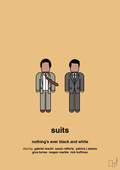 plakat: suits - charismatic-Serie-A1two3