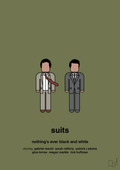 plakat: suits - secret meadow-Serie-A1two3
