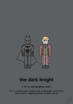 plakat: batman - the dark knight - graphic charcoal-FIlm-A1two3