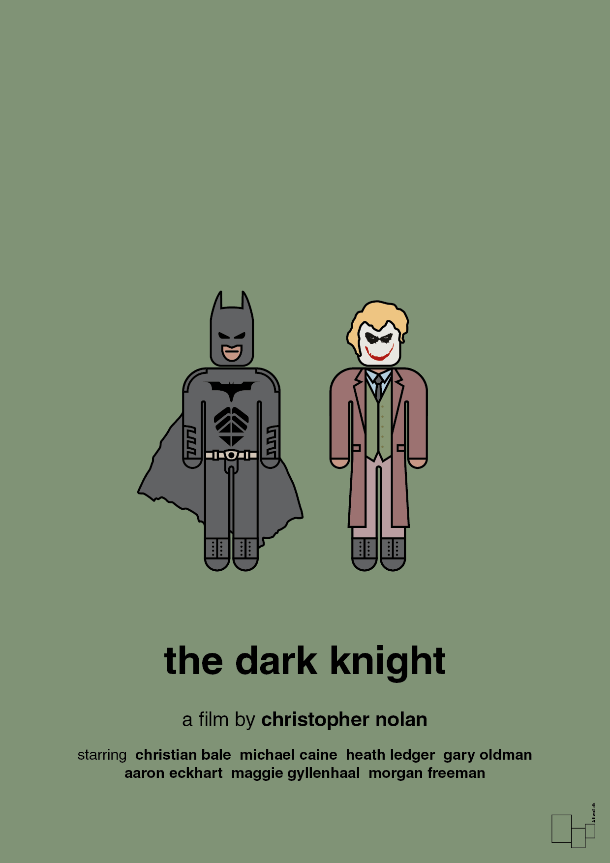 plakat: batman - the dark knight - jade-FIlm-A1two3