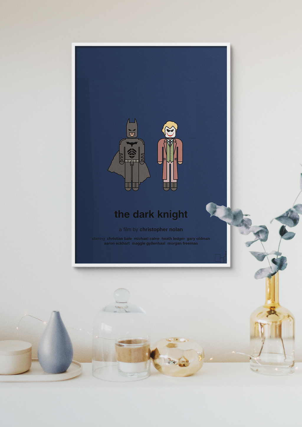 plakat: batman - the dark knight - rumba orange-FIlm-A1two3