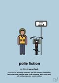 plakat: polle fiction - heavenly blue-FIlm-A1two3