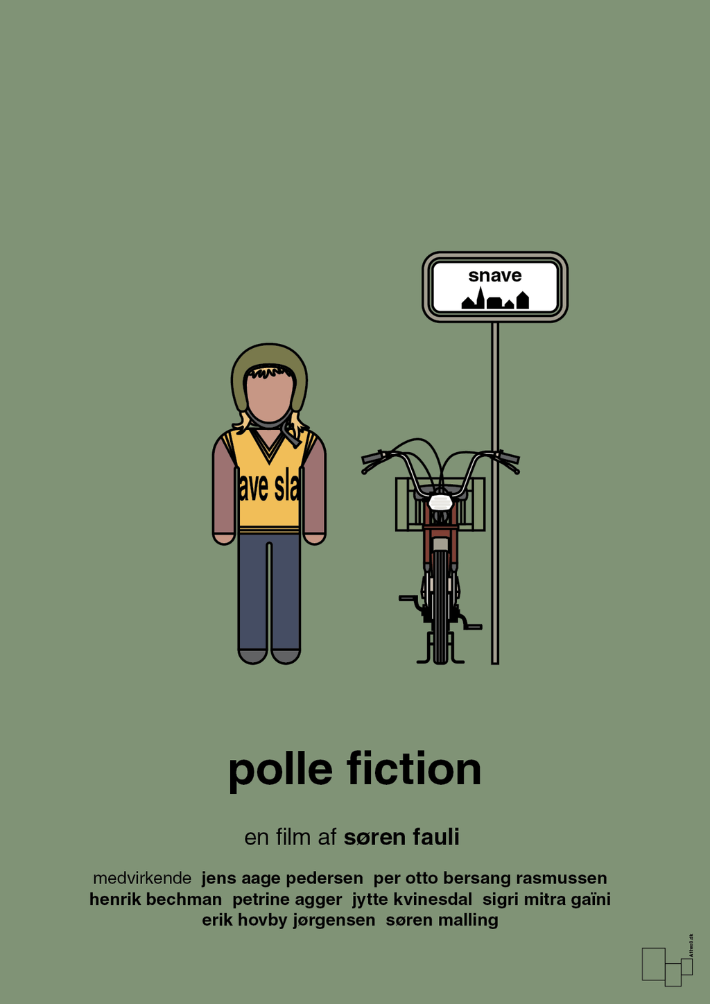 plakat: polle fiction - jade-FIlm-A1two3