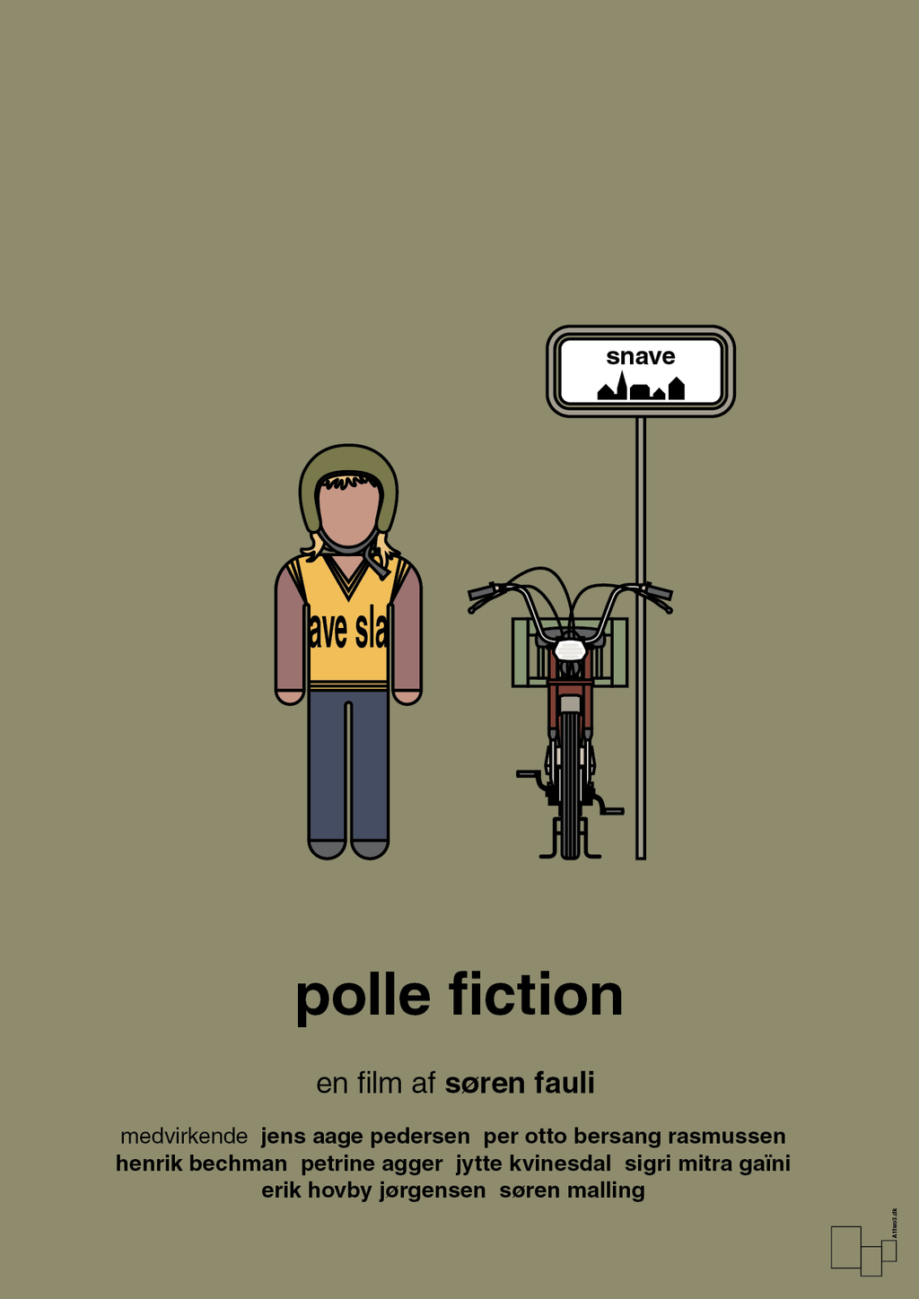 plakat: polle fiction - misty forrest-FIlm-A1two3