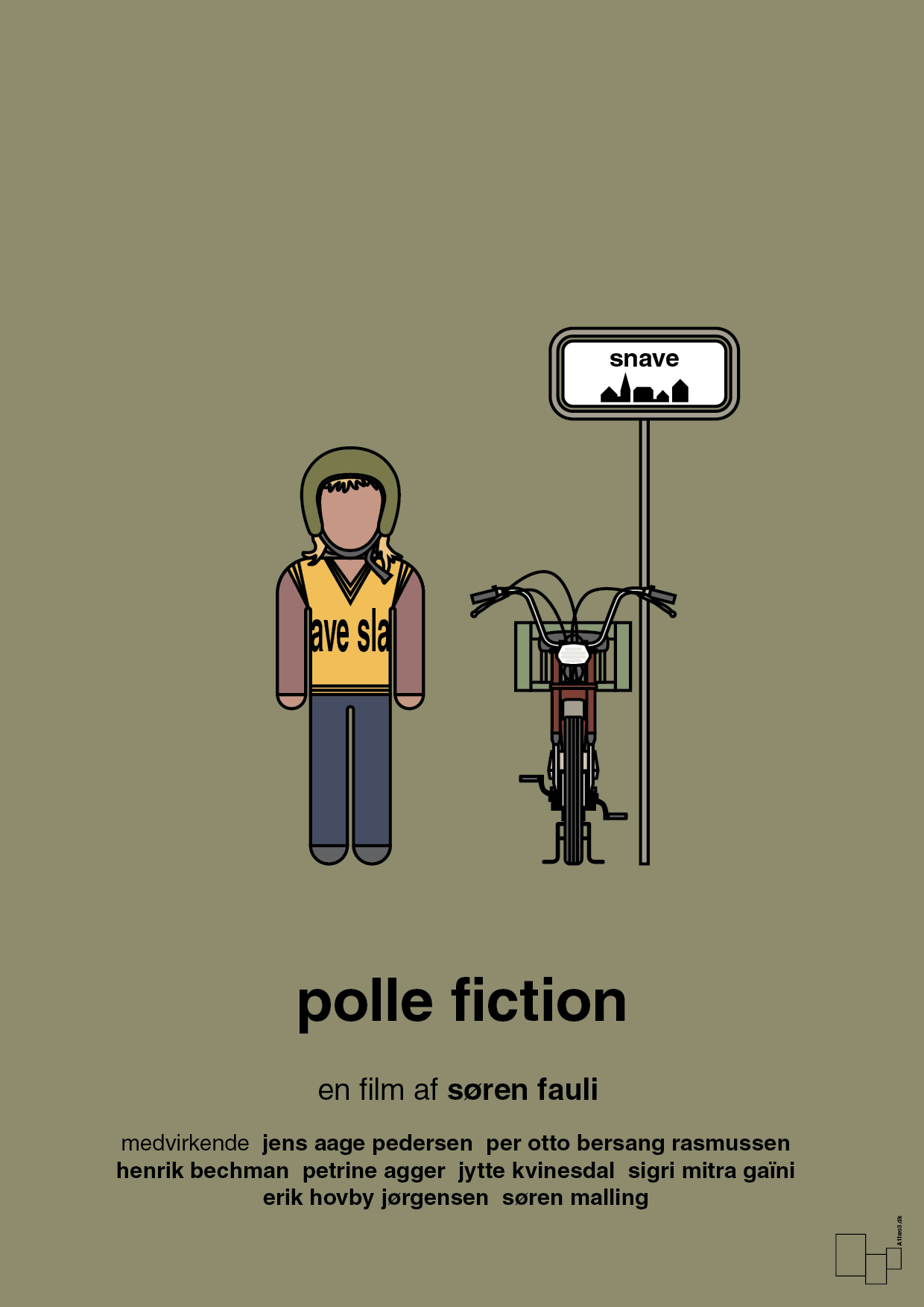 plakat: polle fiction - misty forrest-FIlm-A1two3