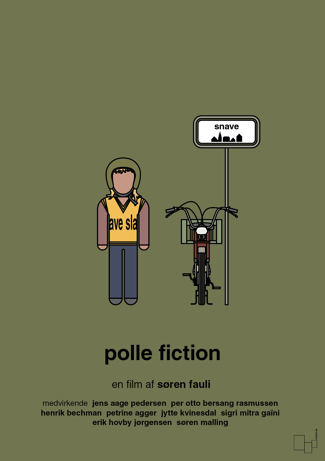 plakat: polle fiction - secret meadow-FIlm-A1two3
