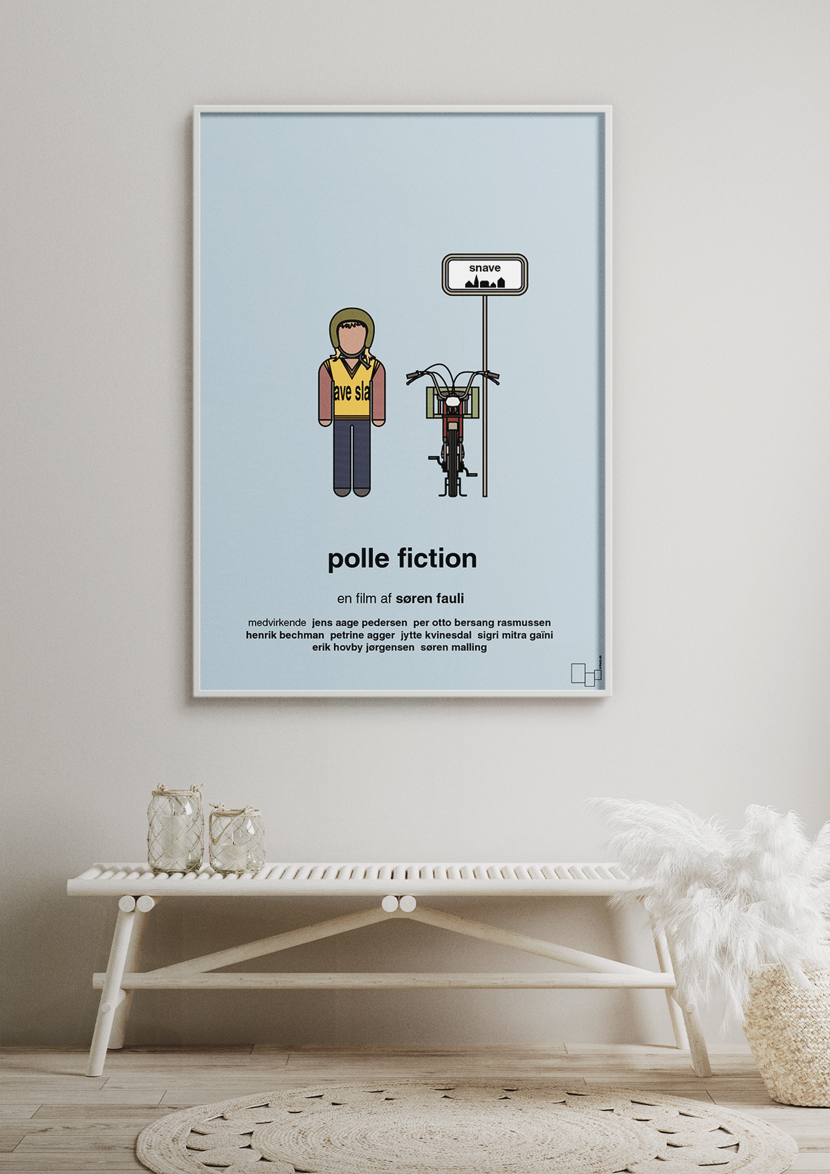 plakat: polle fiction - broken beige-FIlm-A1two3