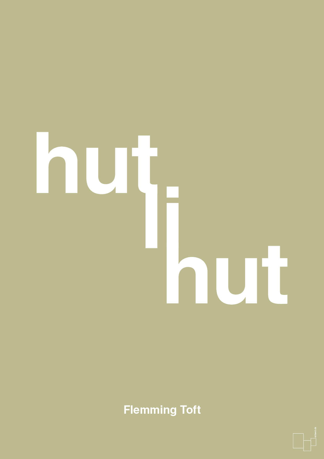 hutlihut - Plakat med Citater i Back to Nature