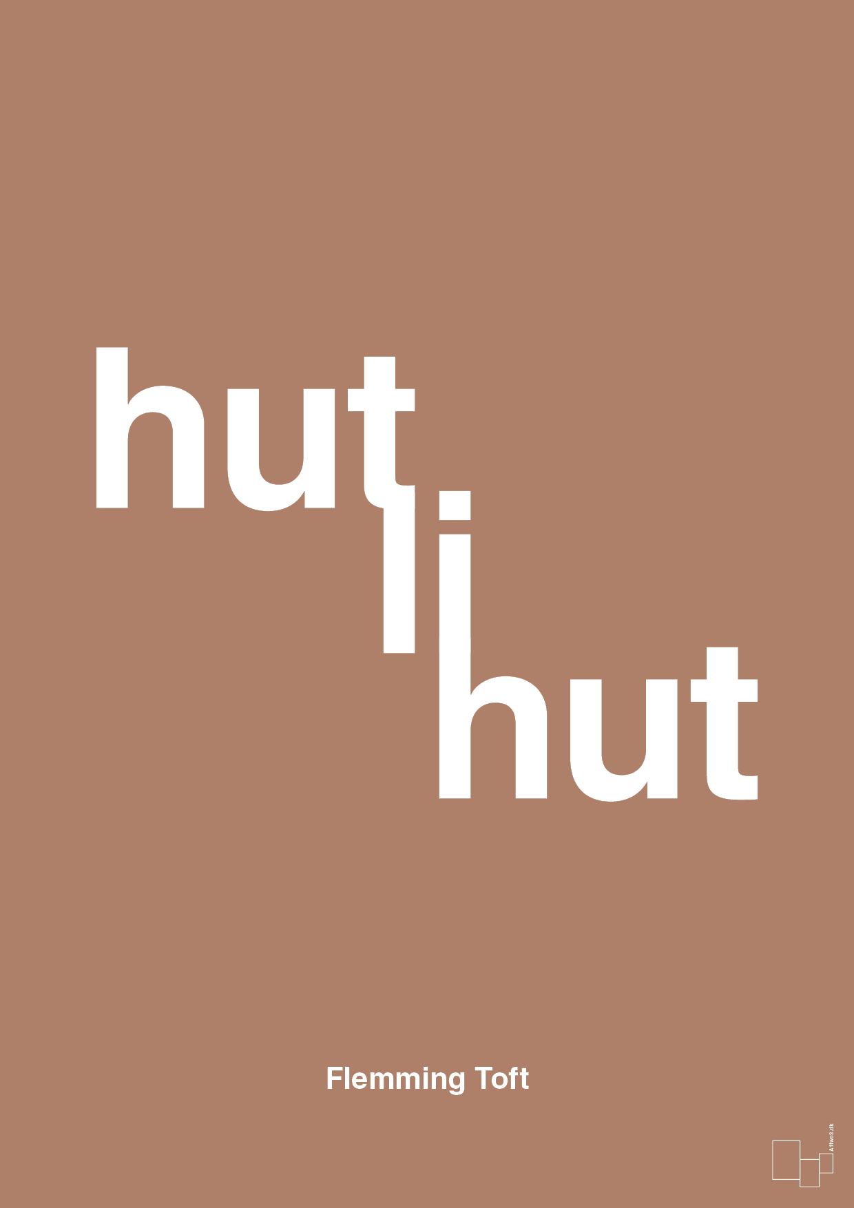 hutlihut - Plakat med Citater i Cider Spice