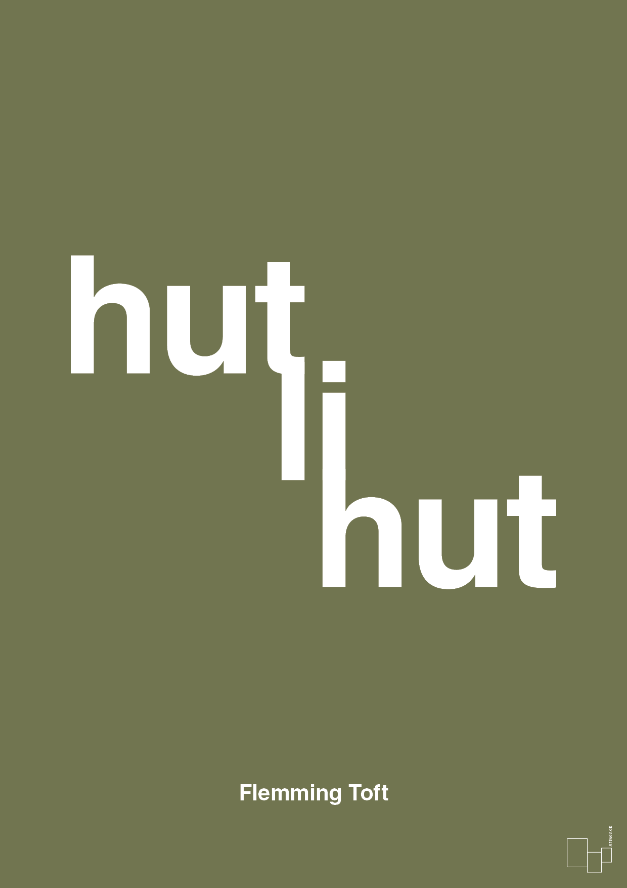 hutlihut - Plakat med Citater i Secret Meadow