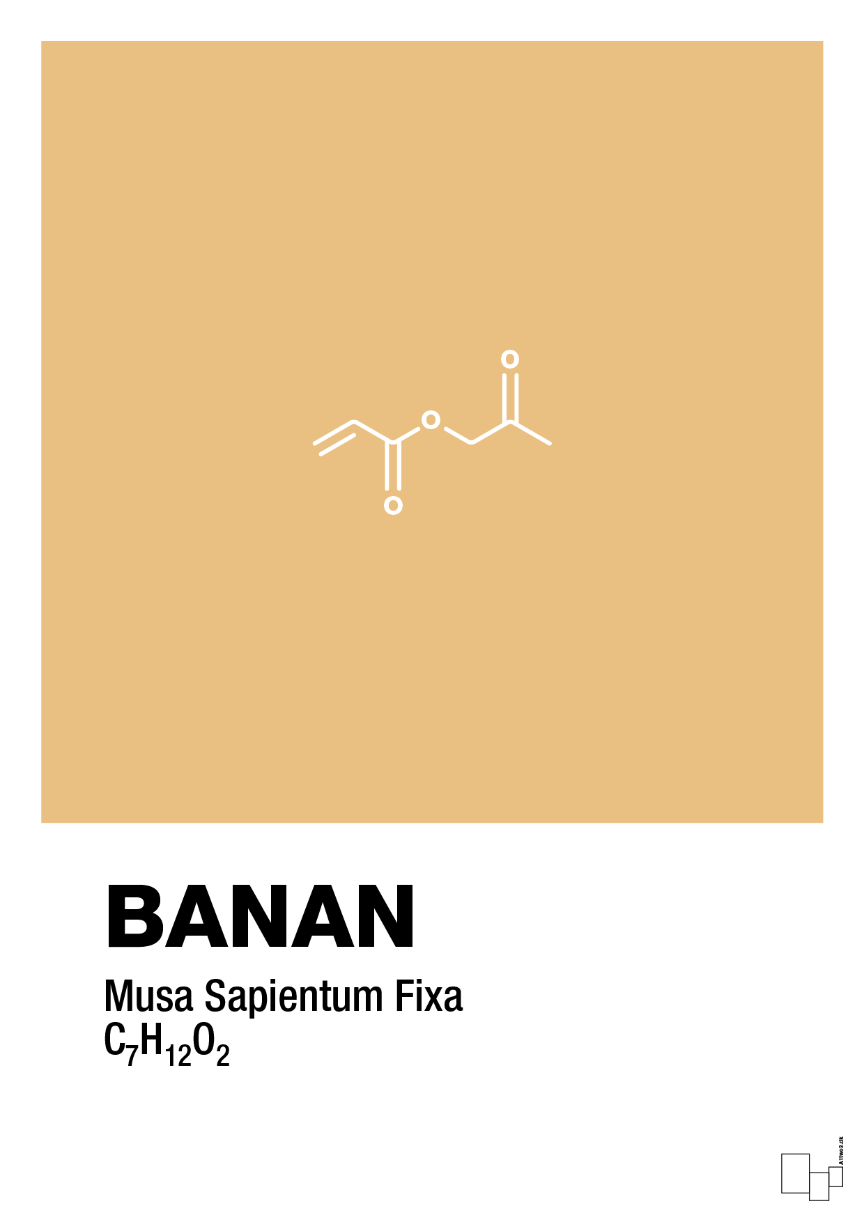 banan - Plakat med Videnskab i Charismatic