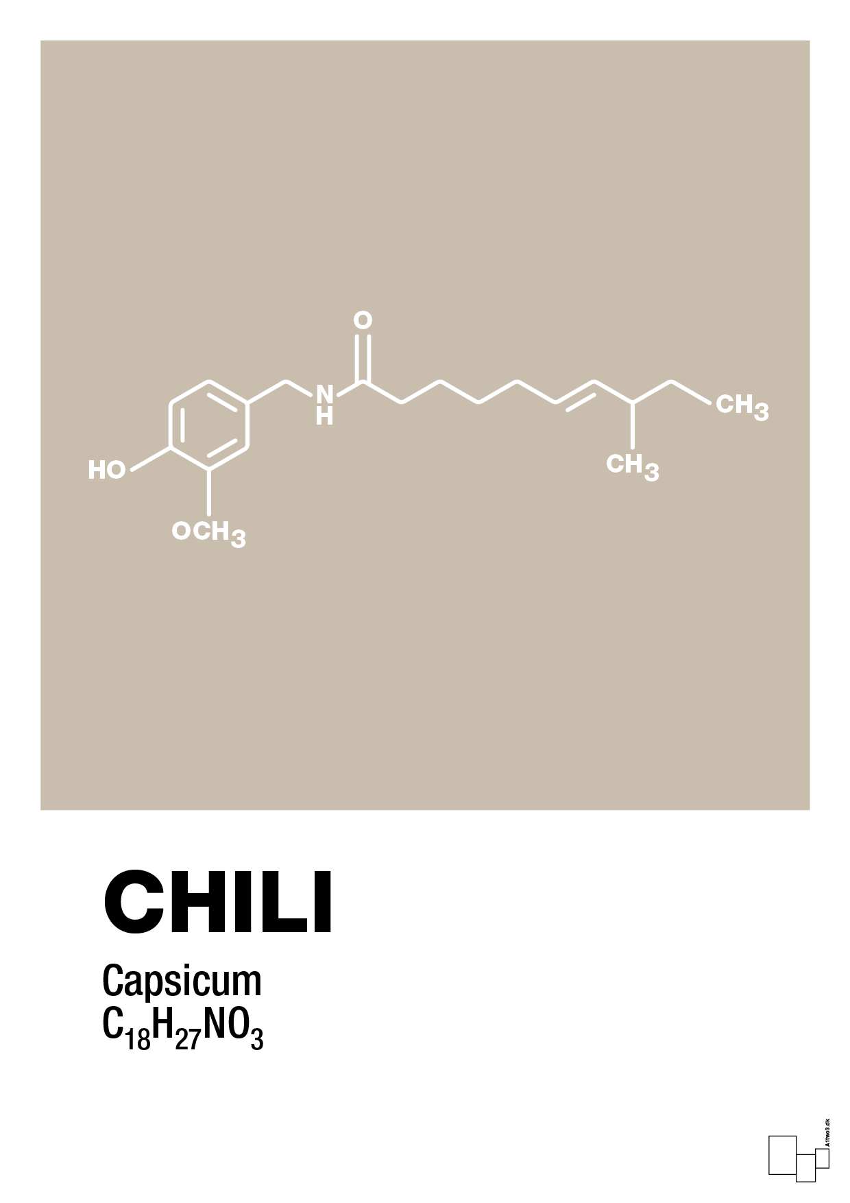 chili - Plakat med Videnskab i Creamy Mushroom