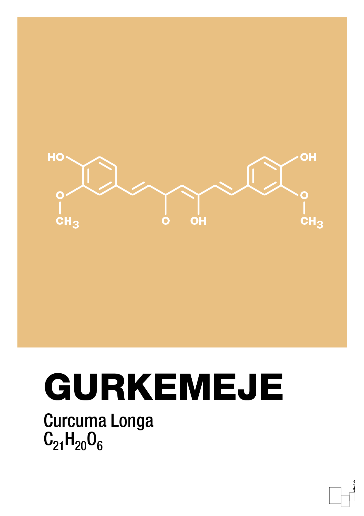 gurkemeje - Plakat med Videnskab i Charismatic