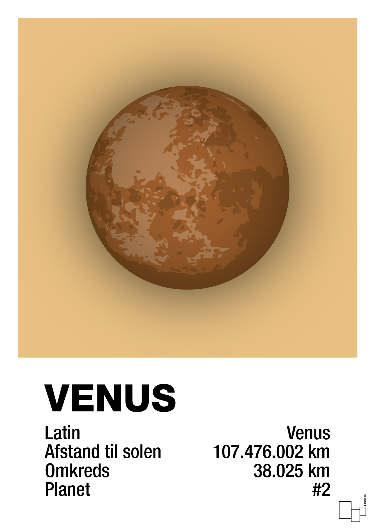 venus - Plakat med Videnskab i Charismatic