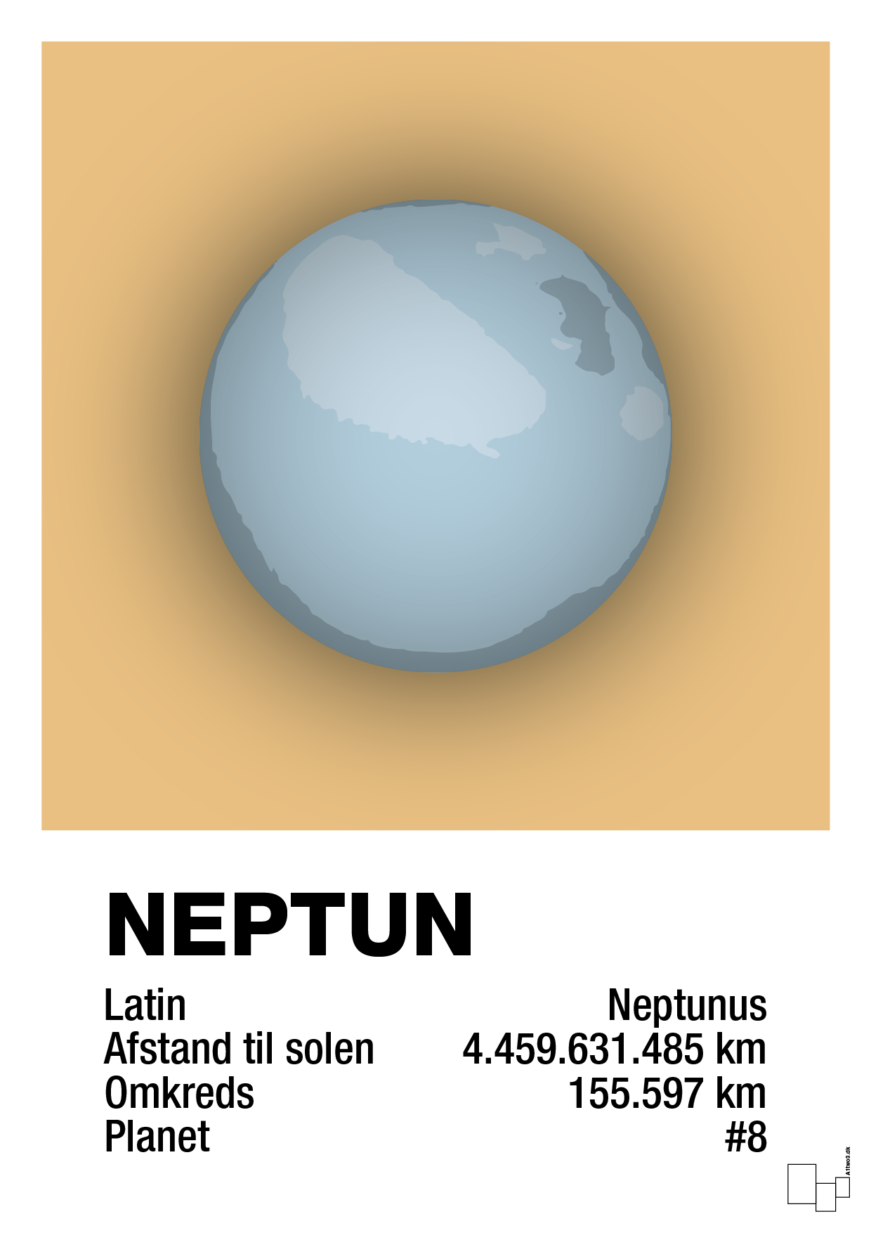 neptun - Plakat med Videnskab i Charismatic