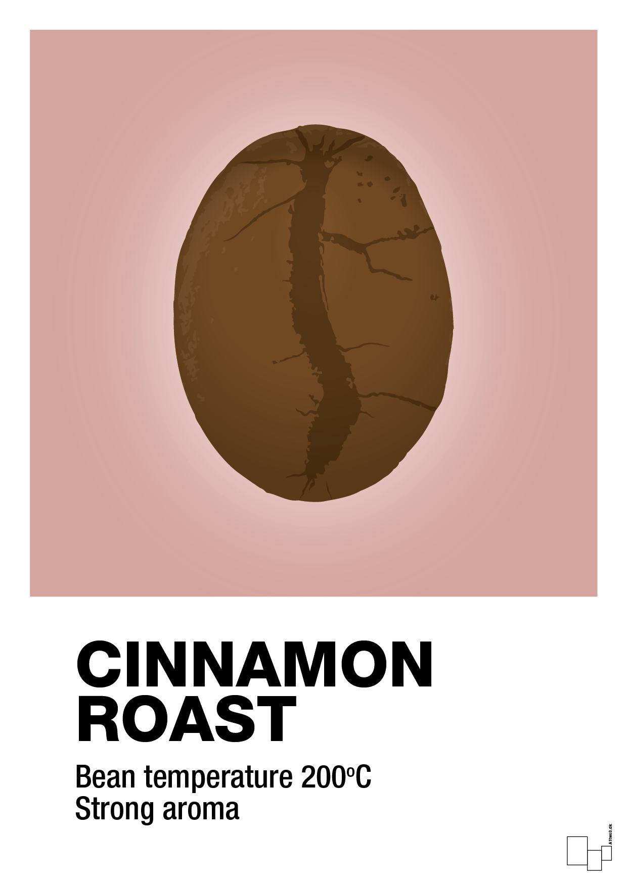 cinnamom roast - Plakat med Mad & Drikke i Bubble Shell