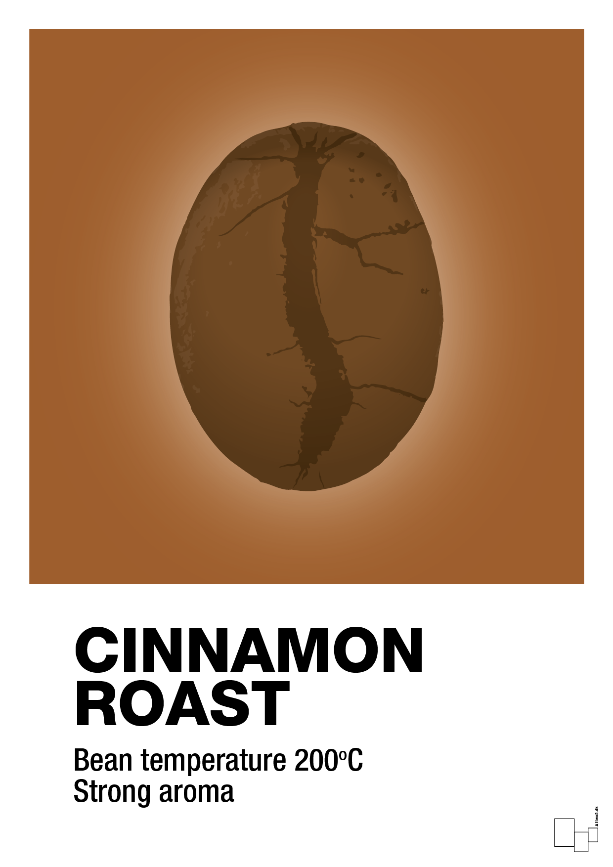 cinnamom roast - Plakat med Mad & Drikke i Cognac