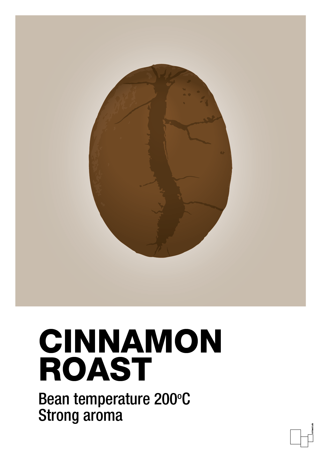 cinnamom roast - Plakat med Mad & Drikke i Creamy Mushroom